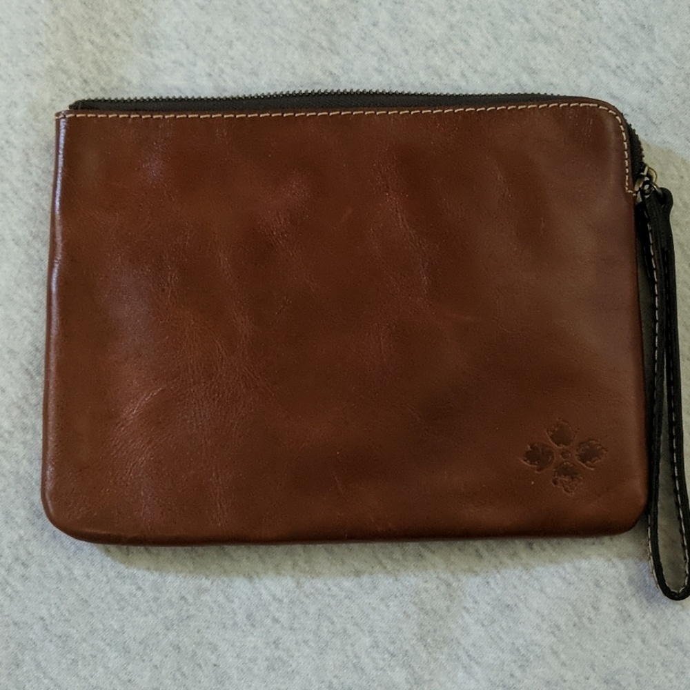 Small Real Leather Clutch